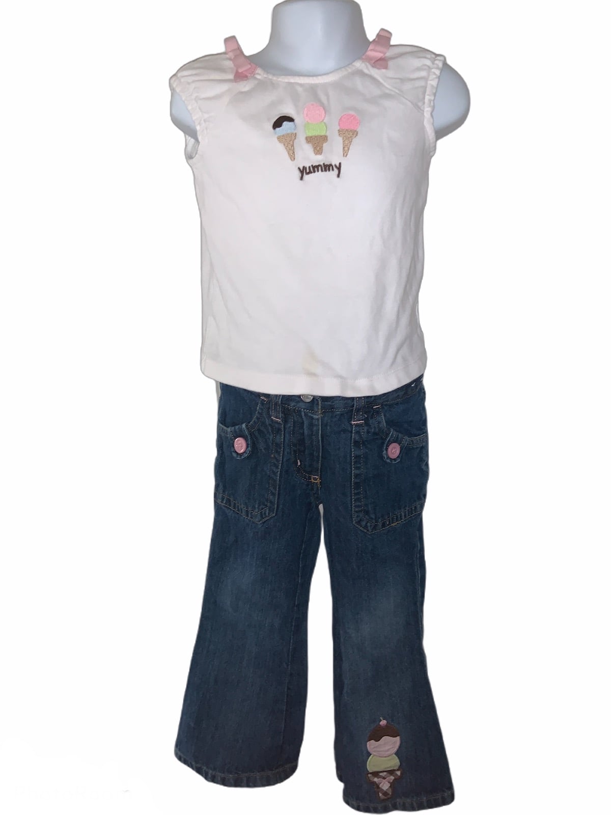Size 3T Gymboree Outlet Ice Cream Outfit