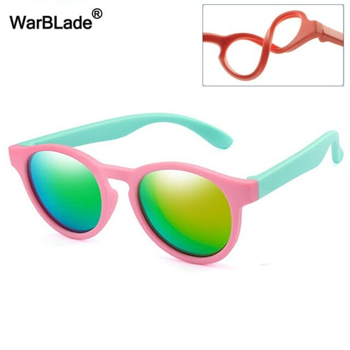 Kids Polarized Round Sunglasses