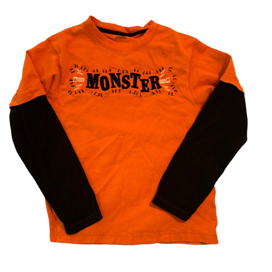 Size 7 Gymboree Halloween Monster Shirt