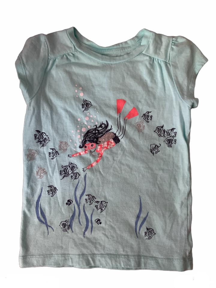 Size 5-6 Gymboree Sea Top