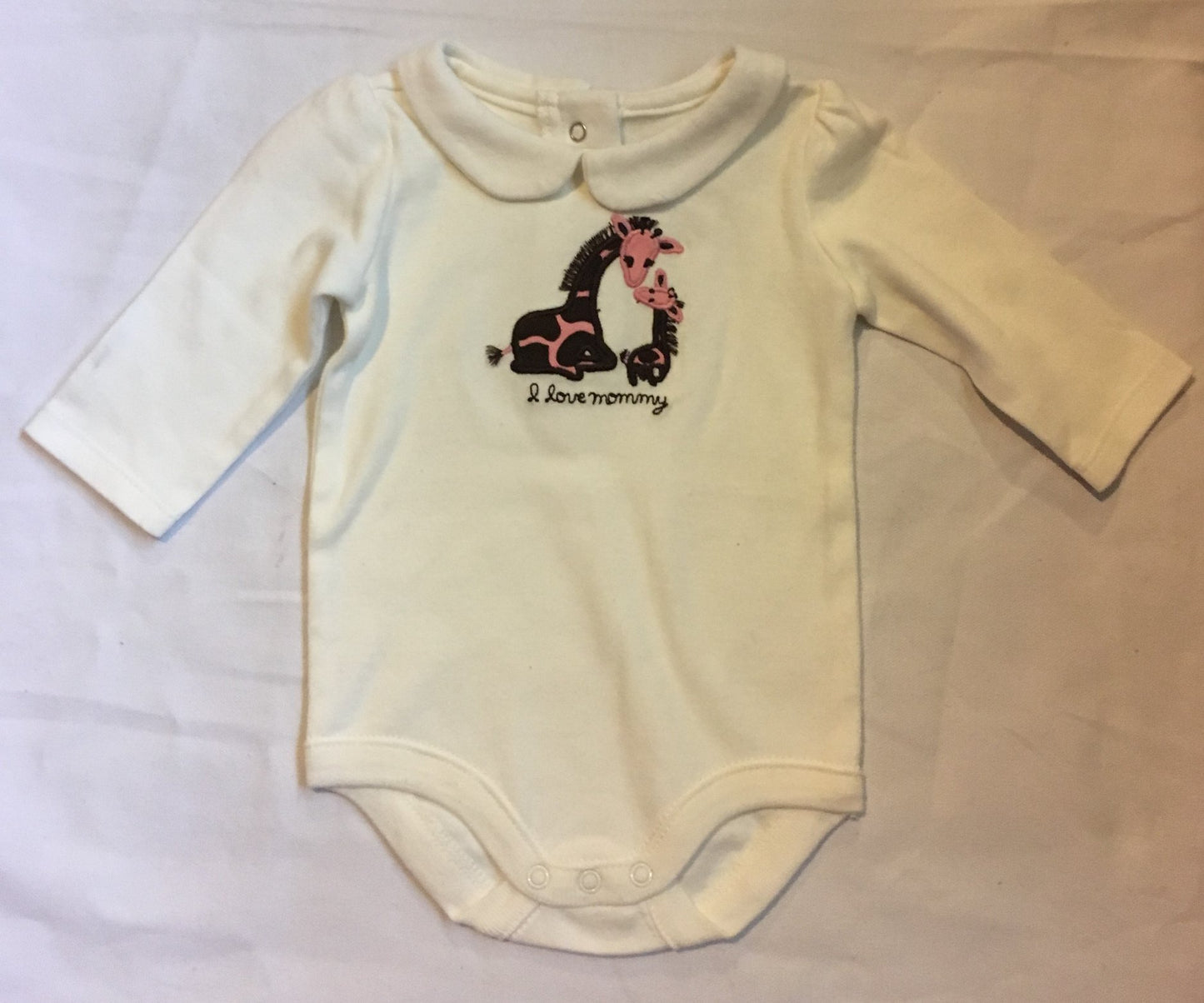 Size 0-3 Months Outlet Gymboree Glamour Giraffe Bodysuit