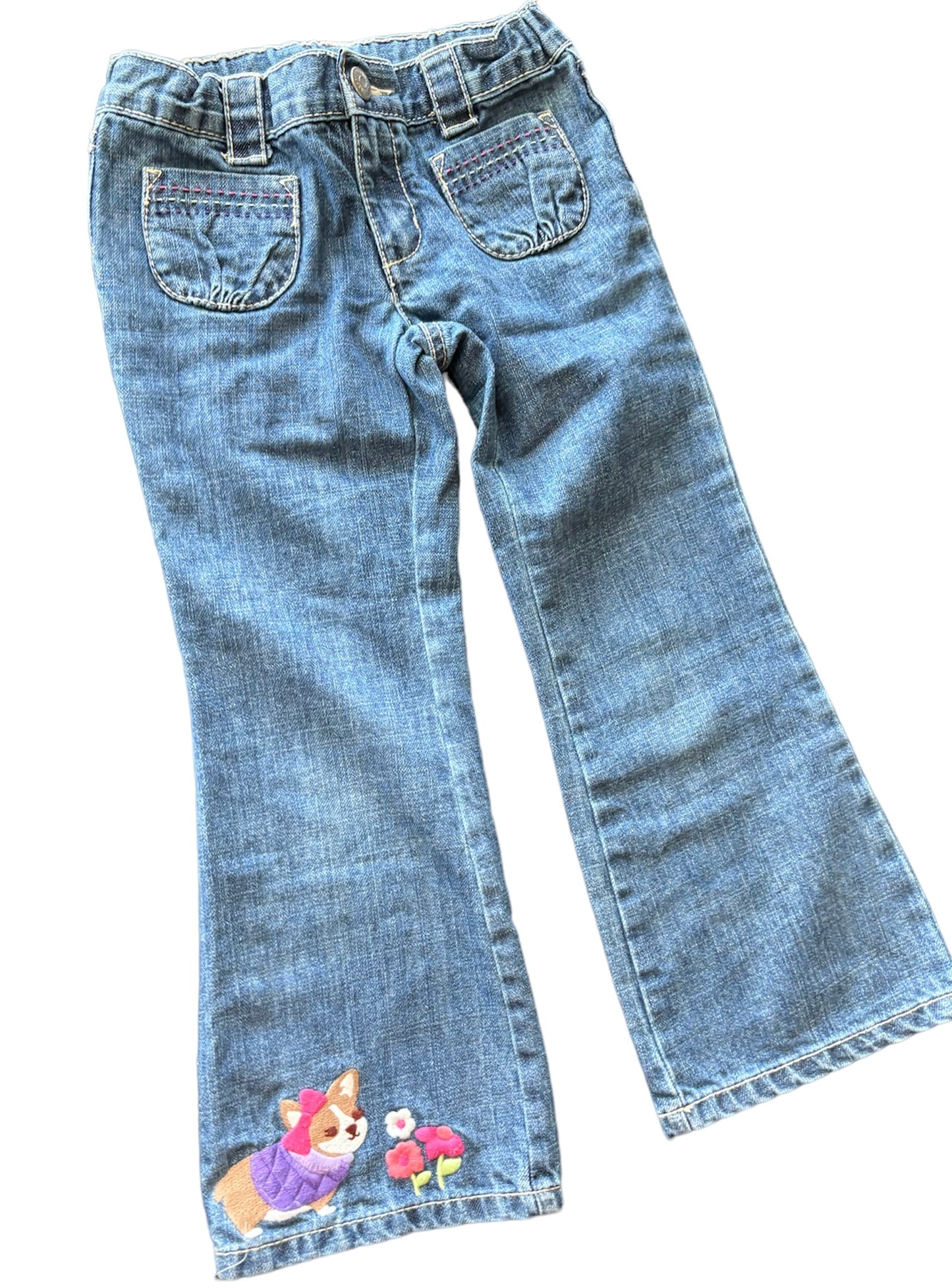 Size 5T Gymboree Stylish Corgi Jeans