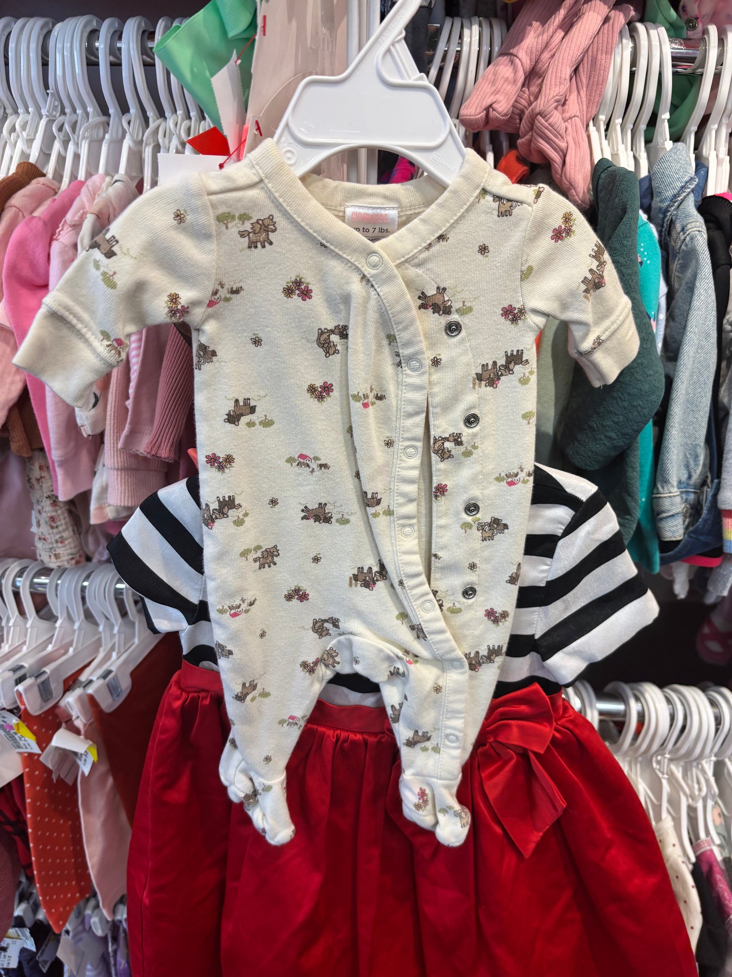 Size NB Gymboree Pony Ranch Girls Layette