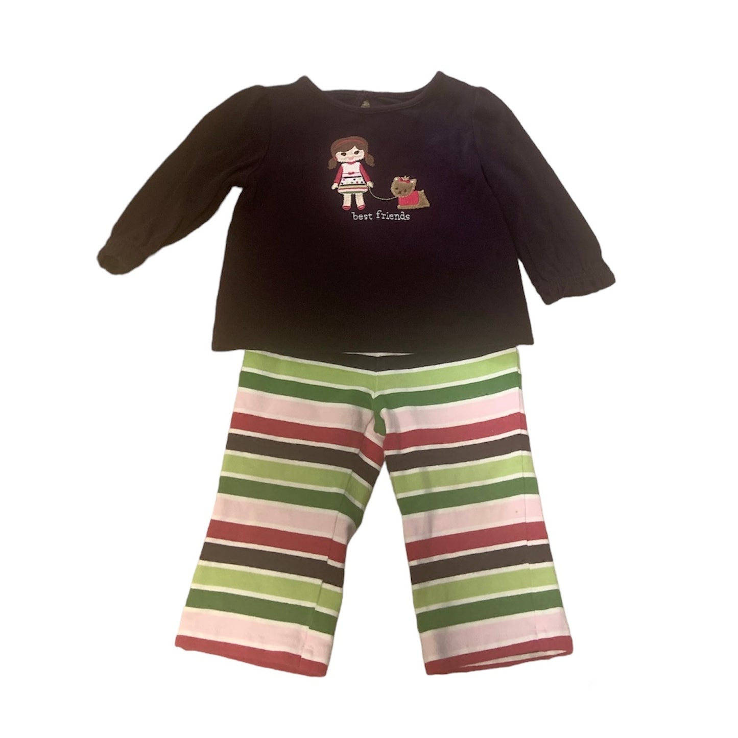 Size 6-12 Months Gymboree Pups And Kisses Outfit