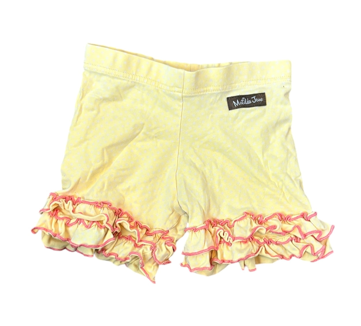 Size 4 Matilda Jane yellow shorties