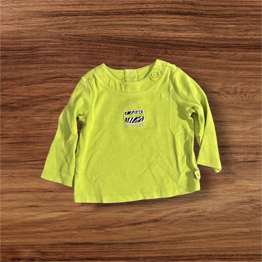 Size 12-18 Months Gymboree Mod Zebra Green Shirt