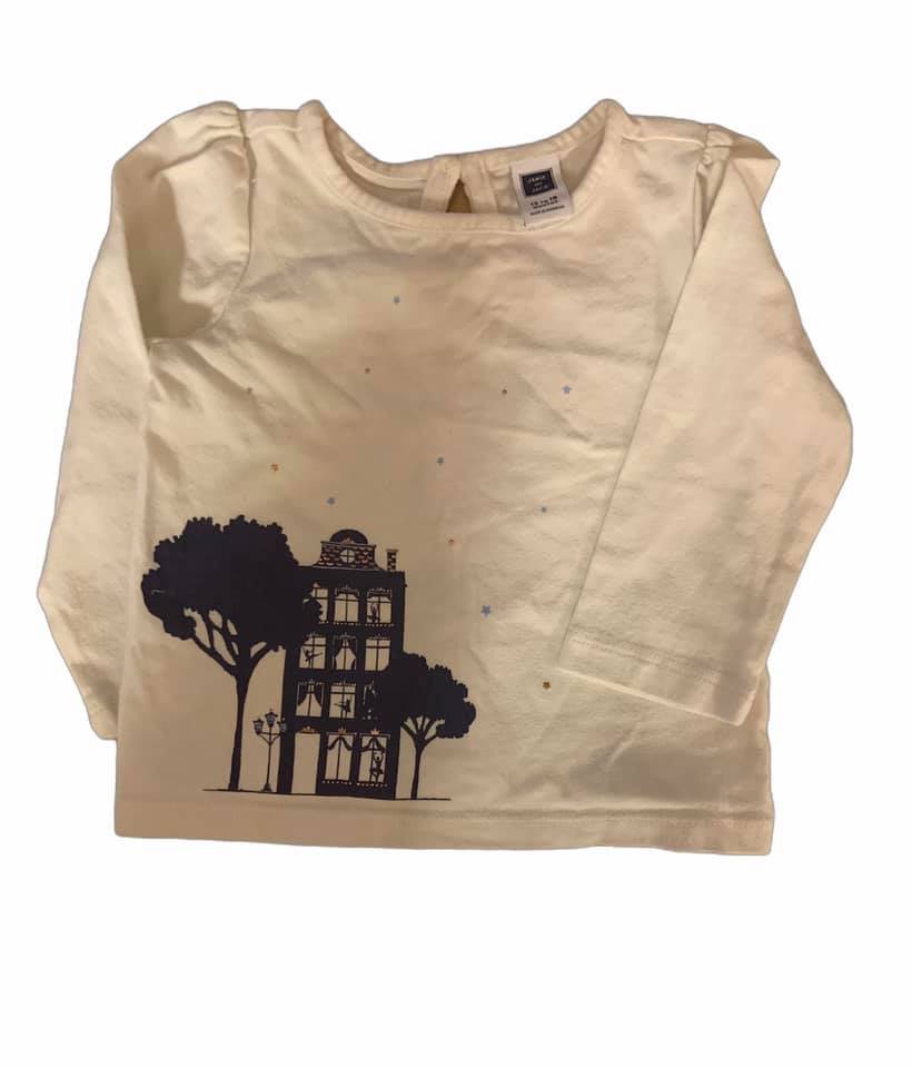 Size 12-18 Months Janie & Jack Moonlight Garden Top