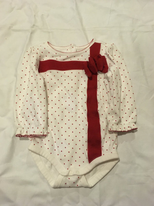 Size 6-12 Months Gymboree Holiday Bodysuit