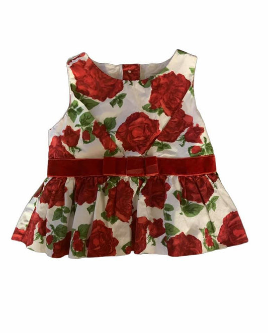 Size 6-12 Months Janie & Jack Rose Peplum Top