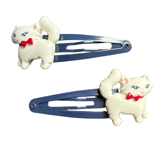 Gymboree Homecoming Kitty Snap Clips