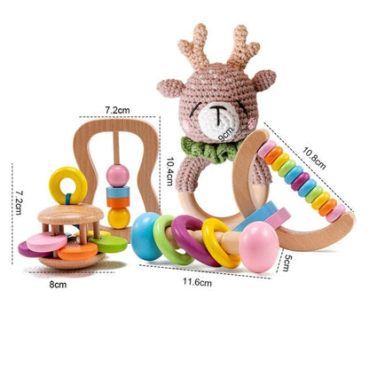 1Set Bath Toys Set Kid Swaddle Wrap