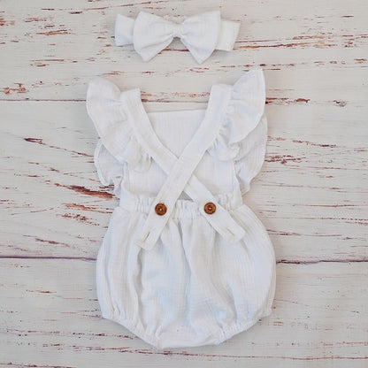 Organic Cotton Summer Baby Girl Clothes